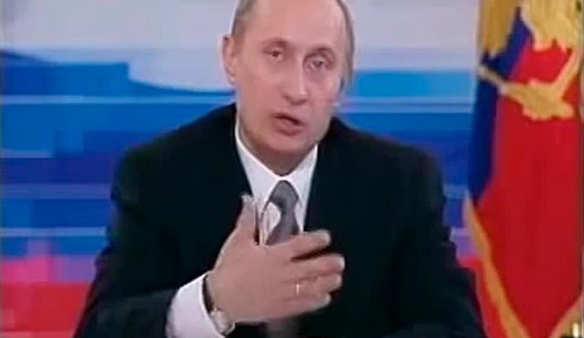 Прямая линия с президентом РФ Владимиром Путиным 24.12.2001
