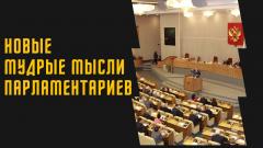 Армен Гаспарян. Новые мудрые мысли парламентариев от 09.11.2021