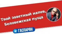 Армен Гаспарян. Твой заветный напев, Беловежская пуща от 03.03.2022