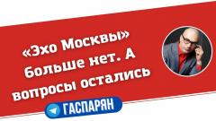 Армен Гаспарян. «Эхо Москвы» больше нет. А вопросы остались от 03.03.2022