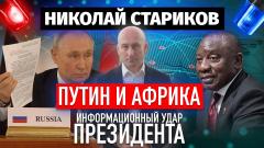 Николай Стариков. Путин и Африка – информационный удар Президента от 19.06.2023