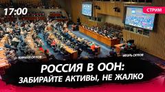 Политическая Россия. Россия в ООН: Забирайте активы, нам не жалко от 09.12.2023