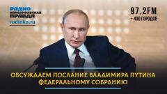 О чем говорил Владимир Путин в Послании Федеральному собранию