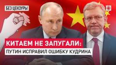 Царьград. Главное. Китаем не запугали: Путин исправил ошибку Кудрина от 14.02.2024